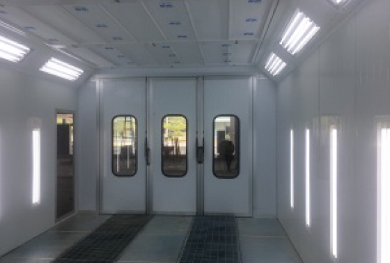 Phòng sơn xe tải - bus