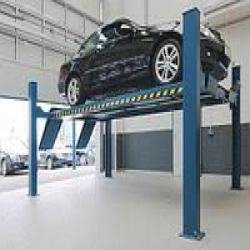 Cầu nâng 4 trụ kiểm tra góc đặt bánh xe cho xe tải