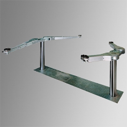 Cầu nâng 2 trụ thủy lực chìm sàn