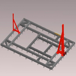 Bộ kéo nắn khung xe tai nạn kiểu chìm  và phụ kiện kết hợp G6