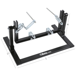 Giá xoay tháo lắp động cơ xe motor, xe gắn máy Beta