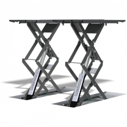 Cầu nâng cắt kéo chìm sàn 3,5 tấn kiểu Jumbo Lift