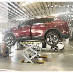 Cầu nâng cắt kéo nâng bụng SL-563S