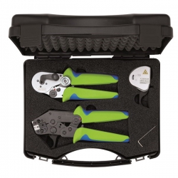 Bộ kìm cắt, chuốt và cuộn dây cáp quang