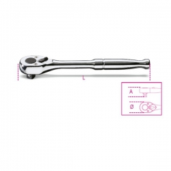 Tay vặn bánh cóc đảo chiều đầu 3/8