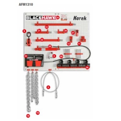Bộ bơm thủy lực và phụ kiện kéo nắn AFM1310