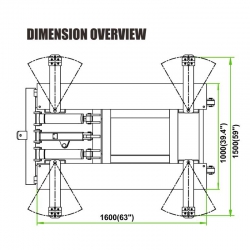 Cầu nâng cắt kéo di động PL-B30M