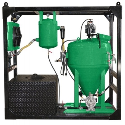 Máy tẩy bề mặt bằng hạt thủy tinh (offshore)