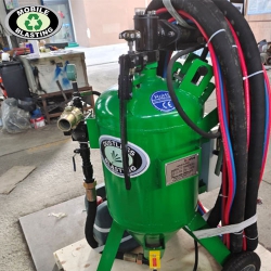 Máy tẩy bề mặt bằng hạt thủy tinh (di động)