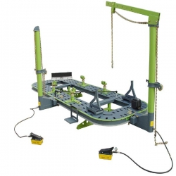 Bệ kéo nắn xe tại nạn kiểu nổi