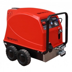 Máy rửa xe hai chế độ Nóng-Lạnh đốt nóng bằng dầu Diesel, điện