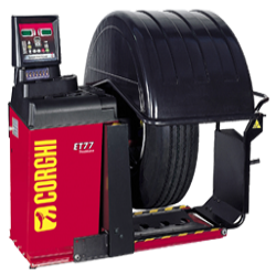 Máy cân bằng động bánh xe tải ET77