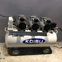 Máy Nén Khí Không Dầu 3HP 100L Koisu HK750X3-100