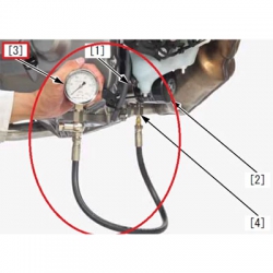 Đồng hồ kiểm tra áp suất dầu động cơ