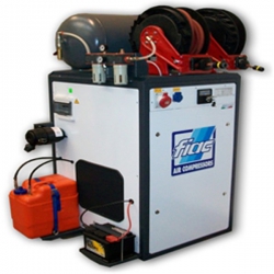 Bộ tích hợp máy nén khí cho sửa chữa xe di động