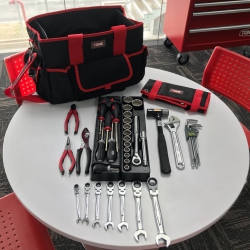 Bộ dụng cụ 44 Chi Tiết kèm túi đựng không khóa