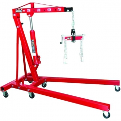 Cẩu móc động cơ thuỷ lực 2T, thân gập gọn