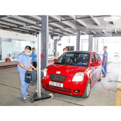 Dây chuyền đăng kiểm xe du lịch, tải, bus tải trọng 13 tấn
