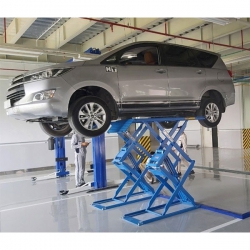 Cầu Nâng Cắt Kéo Lắp Nổi