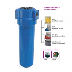 Lọc tách nước và bụi khí nén cỡ lọc thô 3 micron