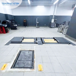 Bệ kiểm tra phanh, trượt ngang xe con, tải nhẹ 4 tấn bao gồm bộ điều khiển NHXZ-04