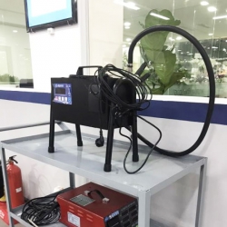 Máy phân tích khí xả động cơ Diesel có RPM và Máy in