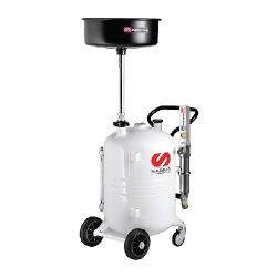 Thiết bị hứng dầu thải sử dụng bơm hút dầu khỏi bình chứa