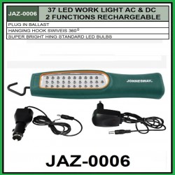 Đèn 37 LED chiếu sáng làm việc, có chức năng sạc AC và DC Jonnesway JAZ-0006